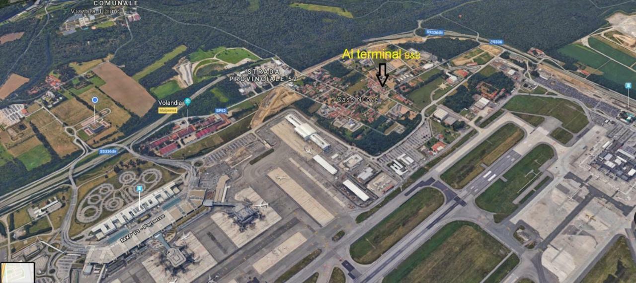 Hotel Al Terminal Somma Lombardo Exterior foto